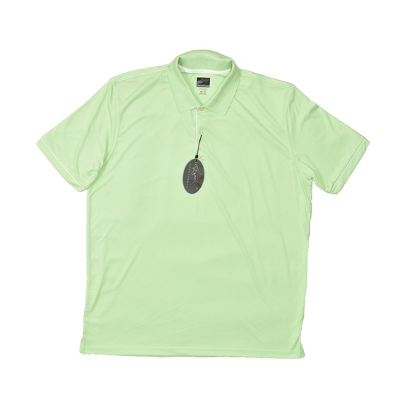 NEW Greg Norman Play Dry Men's Polo Shirt Big & Tall Size XXL Green Polyester - Picture 1 of 8